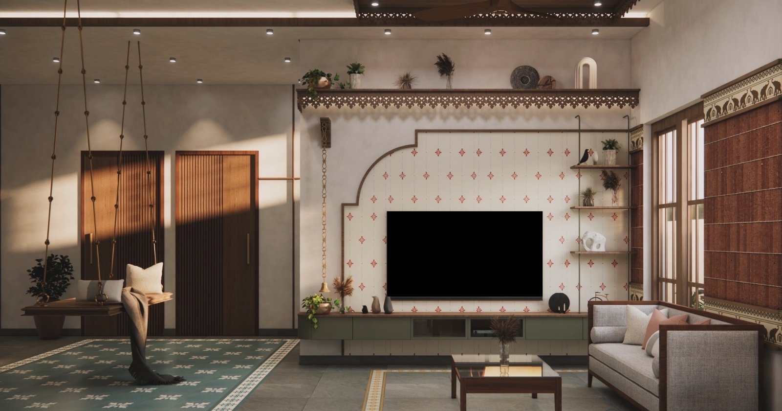 Living Room Interior Design - Best Interior Designers in Chennai