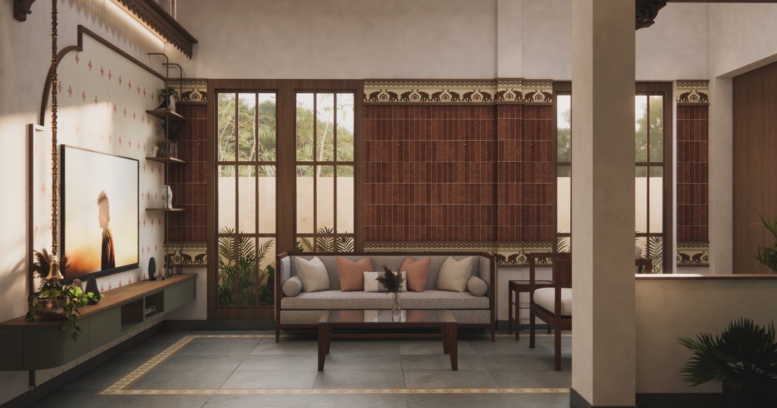 Living Room Interior Design - Best Interior Designers in Chennai