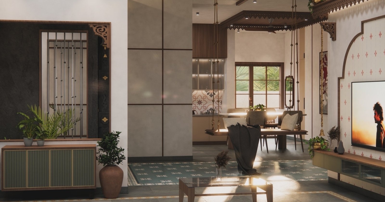 Living Room Interior Design - Best Interior Designers in Chennai